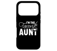 I'm The Favorite Aunt Best Auntie Loved Ones Design Case for iPhone 17 Pro