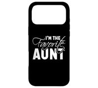 I'm The Favorite Aunt Best Auntie Loved Ones Design Case for iPhone 17 Pro Max