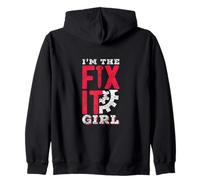 I'm The Fix It Girl Repair Fixing Handyman Mr Fix It Zip Hoodie