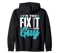 I'm The Fix It Guy Handyman Fixing Repair Mr Fix It Zip Hoodie