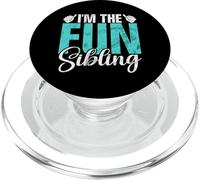 I'm The Fun Sibling Funny Brother Sister Matching Siblings PopSockets PopGrip for MagSafe