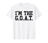 I'm The G.O.A.T. Goat Value Graphic T-Shirt