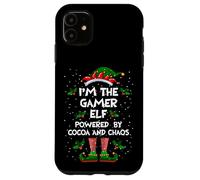 I'm the Gamer Elf Powered by Cocoa and Chaos Christmas Pj Case for iPhone 11