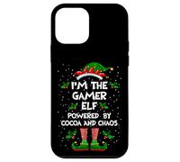 I'm the Gamer Elf Powered by Cocoa and Chaos Christmas Pj Case for iPhone 12 mini