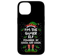 I'm the Gamer Elf Powered by Cocoa and Chaos Christmas Pj Case for iPhone 14