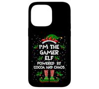 I'm the Gamer Elf Powered by Cocoa and Chaos Christmas Pj Case for iPhone 14 Pro Max