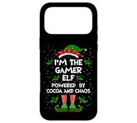 I'm the Gamer Elf Powered by Cocoa and Chaos Christmas Pj Case for iPhone 17 Pro Max