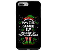 I'm the Gamer Elf Powered by Cocoa and Chaos Christmas Pj Case for iPhone 7 Plus/8 Plus