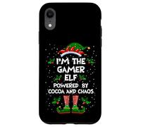 I'm the Gamer Elf Powered by Cocoa and Chaos Christmas Pj Case for iPhone XR