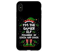 I'm the Gamer Elf Powered by Cocoa and Chaos Christmas Pj Case for iPhone XS Max