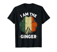 I'm The Ginger Funny St Patrick's Day Tee Irish Shamrock T-Shirt