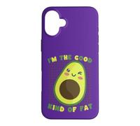 I'm The Good Kind Of Fat Funny Avocado Lover Case for iPhone 16 Plus