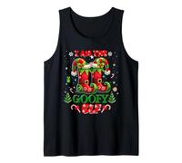 I'm The Goofy Elf Christmas Outfit Funny Xmas Tank Top
