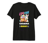 I'm The Grandma Bunny Egg Hunting Family Matching Easter Premium T-Shirt