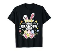 I'm The Grandpa Bunny Matching Family Leopard Easter 2026 T-Shirt