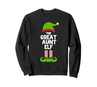 I'm The Great Aunt Elf Christmas Family Pajama Funny Sweatshirt