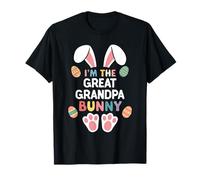 I'm The Great Grandpa Bunny Easter Matching Family T-Shirt