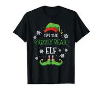 Im The Grizzly Bear Elf Christmas Value Graphic T-Shirt
