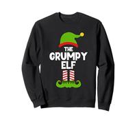I'm The Grumpy Elf Christmas Family Pajama Funny Sweatshirt