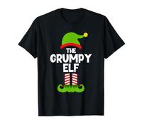 I'm The Grumpy Elf Christmas Family Pajama Funny T-Shirt
