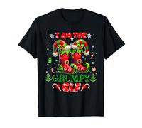 I'm The Grumpy Elf Christmas Outfit Funny Xmas T-Shirt