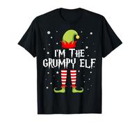 I'm The Grumpy Elf Funny Christmas Matching Family Group T-Shirt