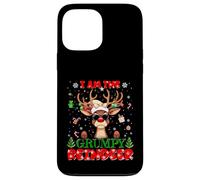 I'm The Grumpy Reindeer Christmas Outfit Funny Xmas Case for iPhone 13 Pro Max