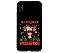 I'm The Grumpy Reindeer Christmas Outfit Funny Xmas Case for iPhone XS Max