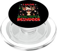 I'm The Grumpy Reindeer Christmas Outfit Funny Xmas PopSockets PopGrip for MagSafe