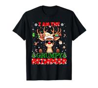I'm The Grumpy Reindeer Christmas Outfit Funny Xmas T-Shirt