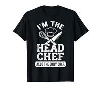 I'm the Head Chef Also the Only Chef Whisk and Knife T-Shirt