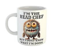 I'm The Head Chef But I Don’t Know What Im Doing Worried Moster Mug