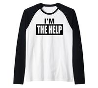 I'm the help designated driver funny drunk sister vacation Raglan Baseball Tee
