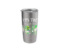 I'm The Help Funny Drinking Bestie Irish St Patrick's Day Stainless Steel Insulated Tumbler