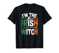 I'm The Irish Witch Ireland Halloween Spooky Easy Costume T-Shirt