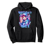 I'm The K Pop Birthday Girl k-Pop 2nd Birthday Party Pullover Hoodie