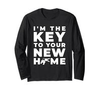 I'm The Key to Your New Home Housing Broker Long Sleeve T-Shirt