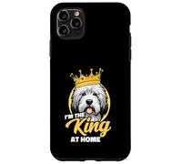 I'm The King At Home Old English Sheepdog Dad Owner Case for iPhone 11 Pro Max