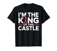 I'm the King of This Castle - Chess Lovers Statement T-Shirt