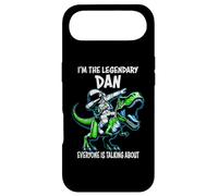 I'm The Legendary Dan Funny Astronaut on Dinosaur Cartoon Case for iPhone Air