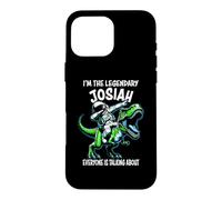 I'm The Legendary Josiah Funny Astronaut Dinosaur Cartoon Case for iPhone 16 Pro Max