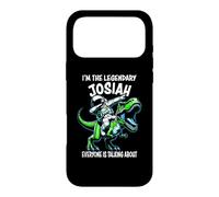I'm The Legendary Josiah Funny Astronaut Dinosaur Cartoon Case for iPhone 17 Pro Max