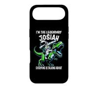 I'm The Legendary Josiah Funny Astronaut Dinosaur Cartoon Case for iPhone Air