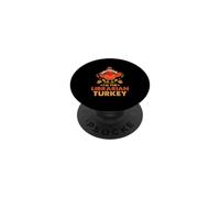 I'm The Librarian Turkey Funny Thanksgiving Autumn Fall PopSockets Adhesive PopGrip