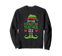 Im The Literature Teacher Elf Christmas Sweatshirt