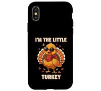 I'M THE LITTLE TURKEY children Happy Thanksgiving feast mode Case for iPhone X/XS