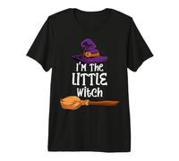 I'm the Little Witch Halloween Matching Group Costume Premium T-Shirt