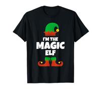 I'm The Magic Elf Family Pajama Christmas Magician Show T-Shirt
