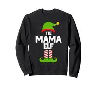 I'm The Mama Elf Christmas Family Pajama Funny Sweatshirt