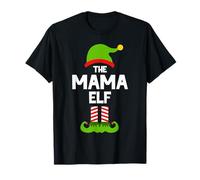 I'm The Mama Elf Christmas Family Pajama Funny T-Shirt